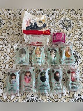 McDonald's Madame Alexander Dolls 2007 Wizard Of Oz Complete 1-8 Set Sealed Mint